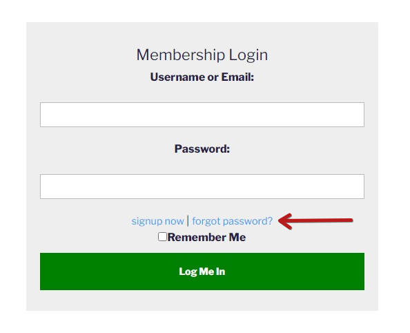 How to recover my Password