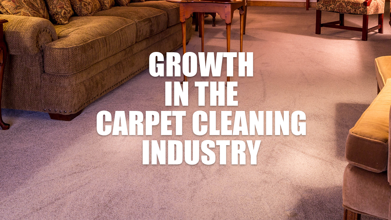 Growth in the carpet cleaning industry