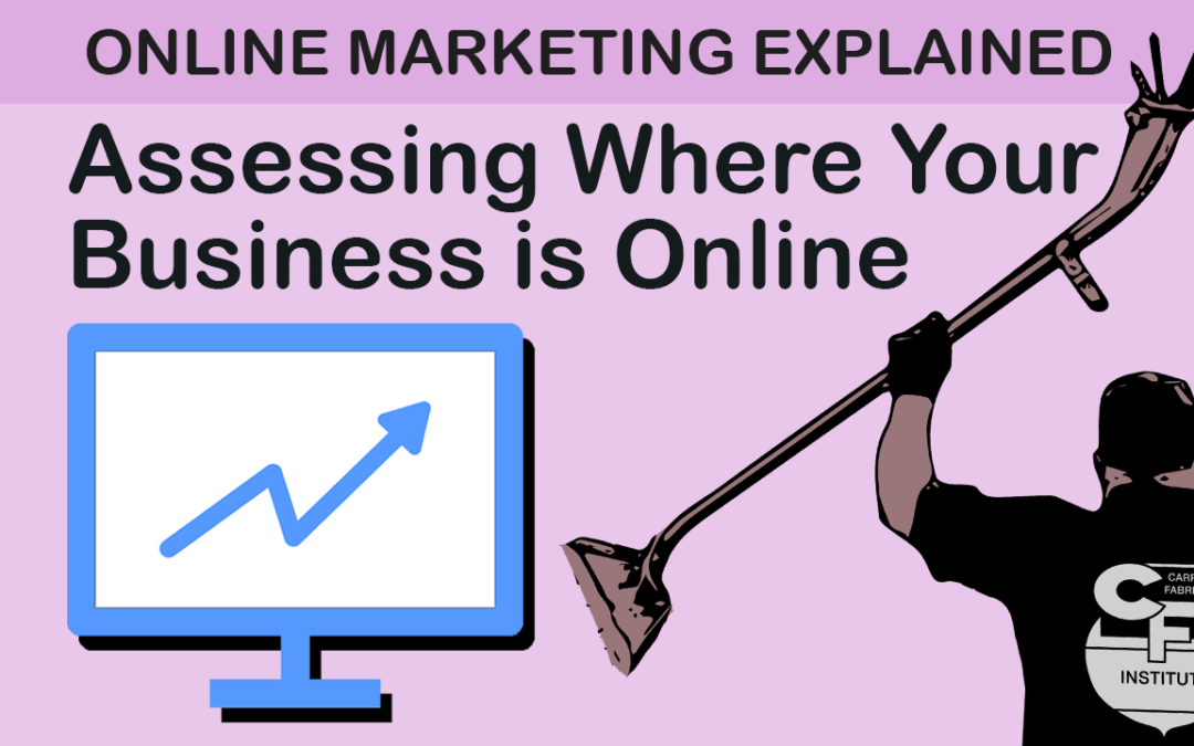 Online Marketing Explained: Assessing Where Your Business is Online
