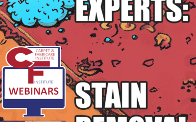 On the Next Meet the Experts: Stain Removal with Todd Hinde